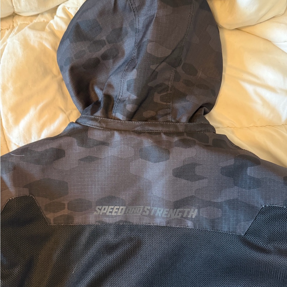 Men's Black Speed & Strength Motorcycle Jacket - Picture 3 of 5